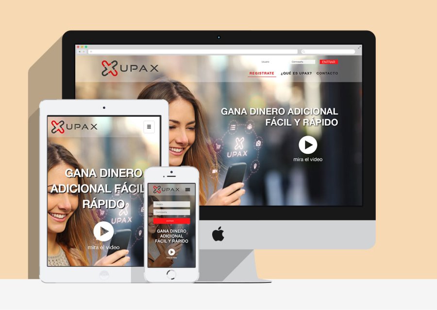 Upax Web First Version